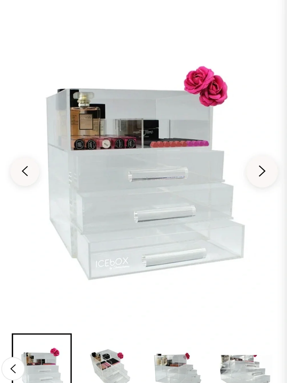 Icebox clear acrylic